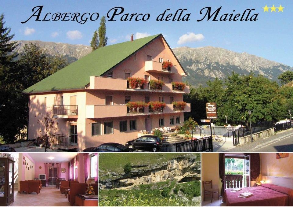 Albergo Parco Della Maiella ซานเตอูเฟมิอา อา ไมเอลลา ภายนอก รูปภาพ
