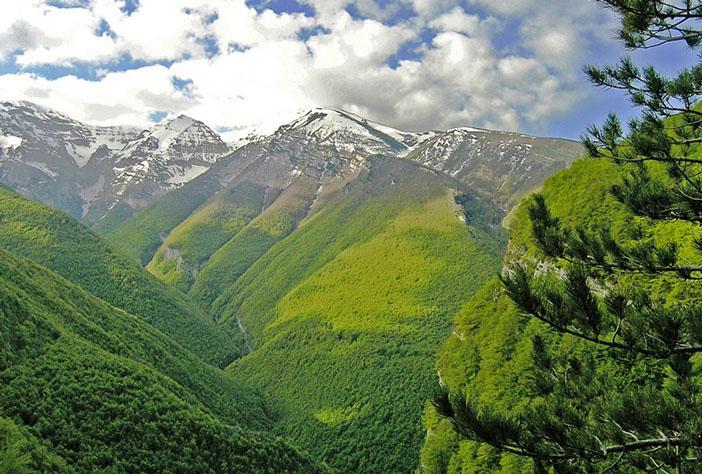 Albergo Parco Della Maiella ซานเตอูเฟมิอา อา ไมเอลลา ภายนอก รูปภาพ
